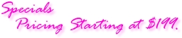 Little Wedding Chapel Packages Starting at $199.00